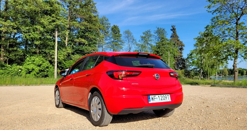 Opel Astra cena 51906 przebieg: 33000, rok produkcji 2019 z Blachownia małe 326